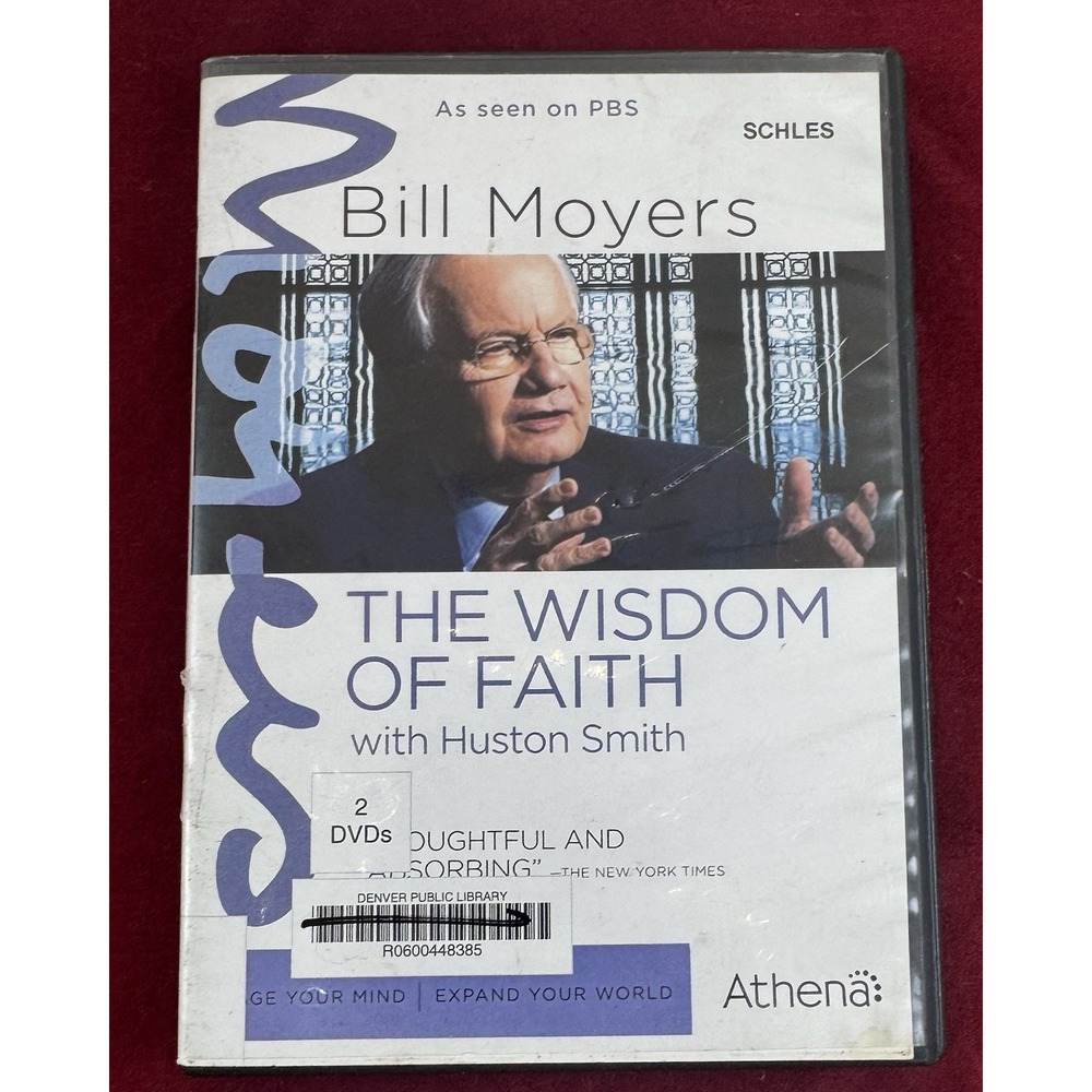 Bill Moyers: The Wisdom Of Faith W/Huston Smith 2 DVD Set, EUC, Look At The Pic